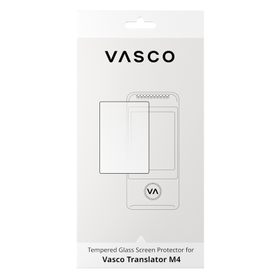 Härdat skärmskydd för Vasco Translator M4